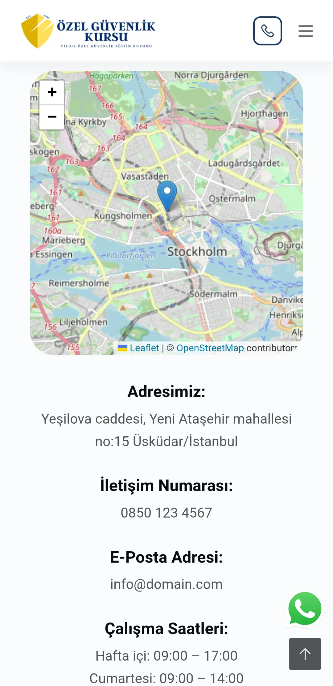 Kurumsal Web Sitesi Ekran Görüntüsü 12