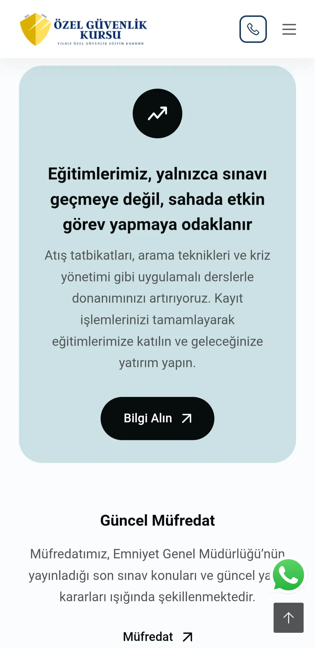 Kurumsal Web Sitesi Ekran Görüntüsü 3