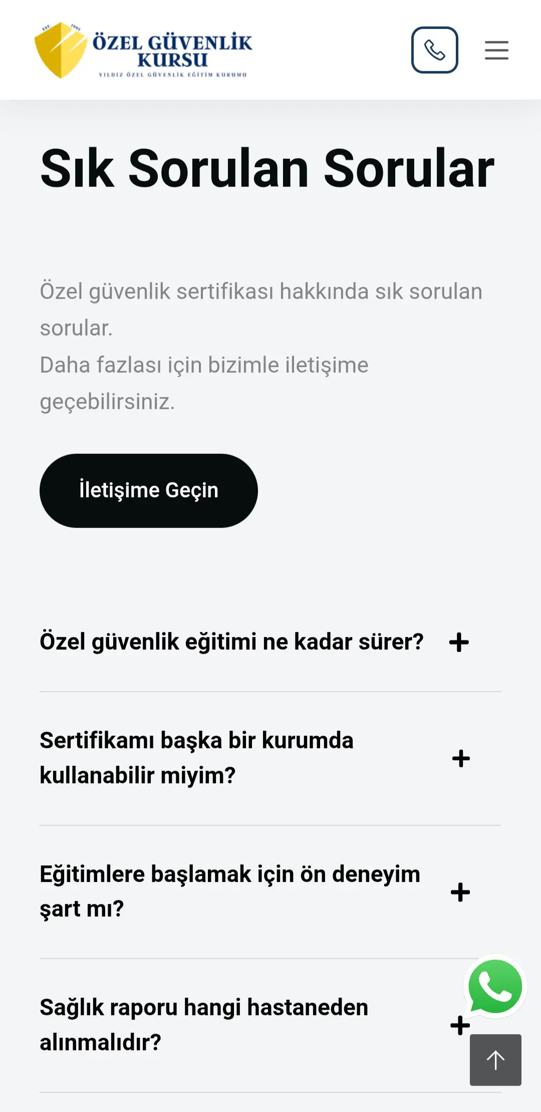 Kurumsal Web Sitesi Ekran Görüntüsü 6